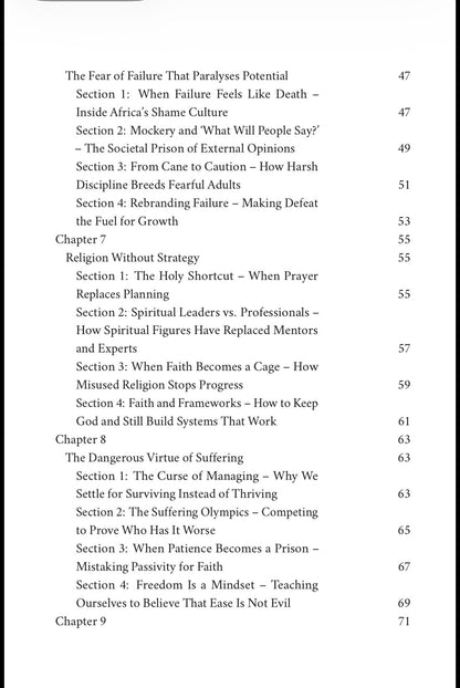 The African Curse; Why Smart Gifted Africans Still Struggle To Succeed