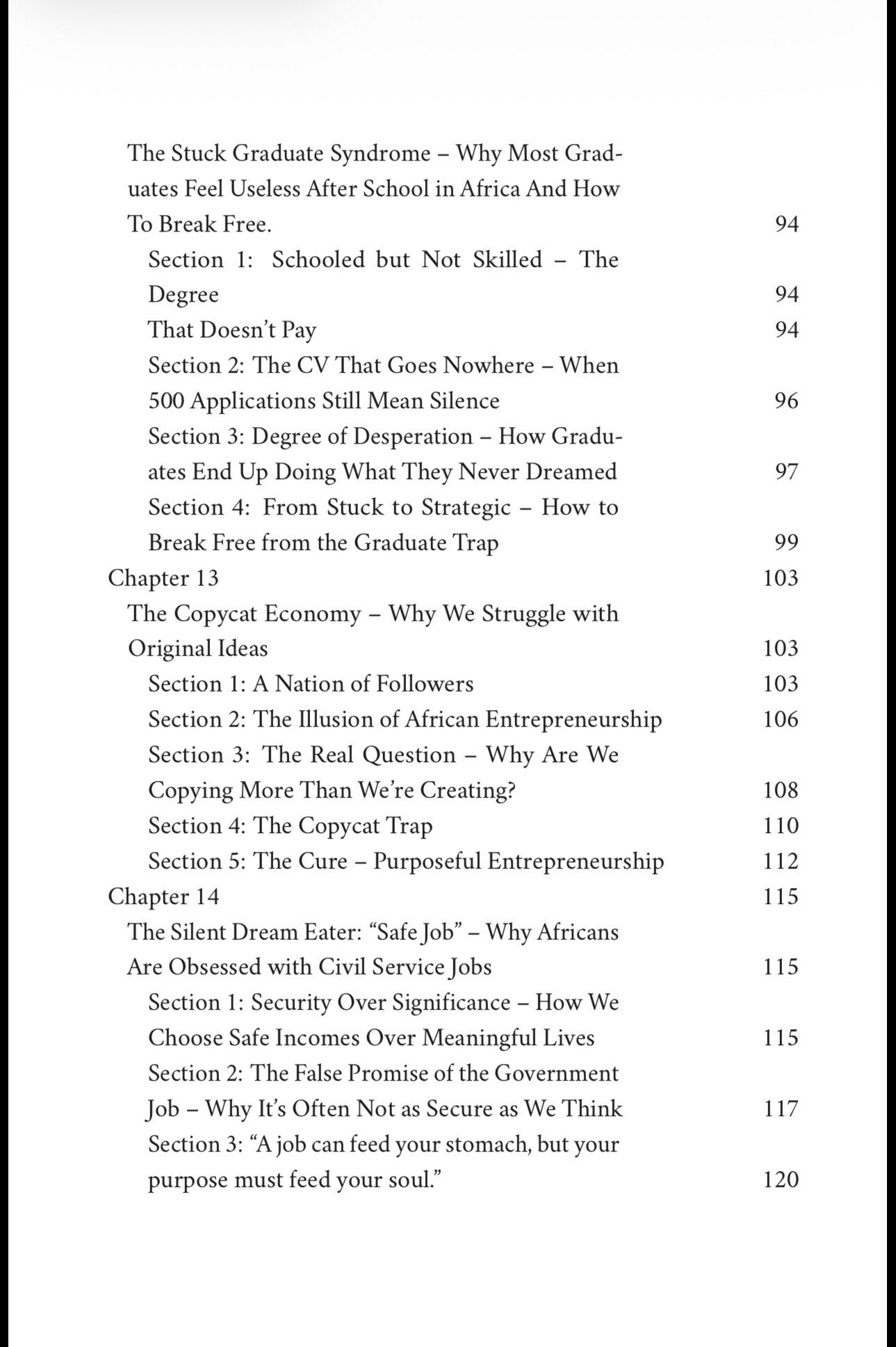 The African Curse; Why Smart Gifted Africans Still Struggle To Succeed